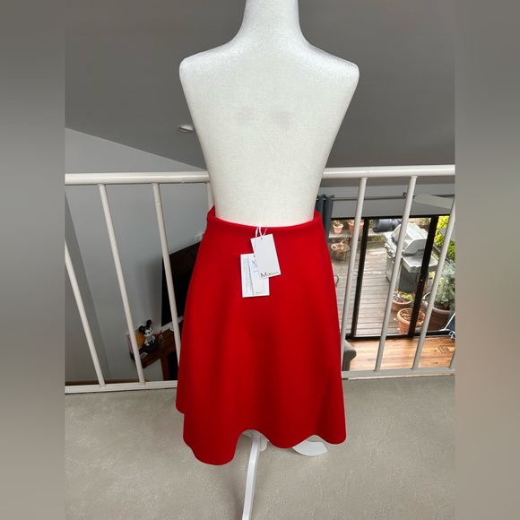 M.DEUX Japan Bright red Circle Skirt Vintage Inspired Kawaii NWT Japanese Brand - Picture 4 of 6